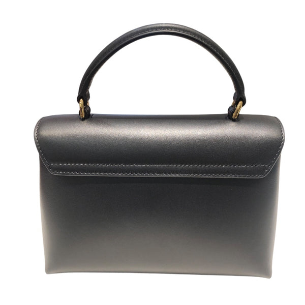 セリーヌ CELINE ティーン二ノバック 118113 ブラック・ゴールド金具 カーフ スムースサテンドカーフ レディース ハンドバッグ