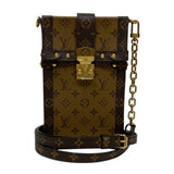 ルイ・ヴィトン LOUIS VUITTON ポシェット・トランク ヴェルティカル M67873 モノグラム・リバース レディース ショルダーバッグ