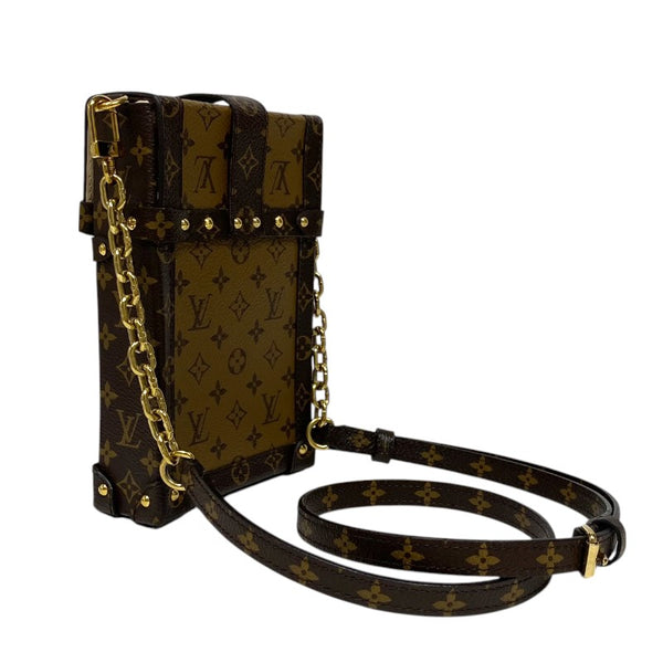 ルイ・ヴィトン LOUIS VUITTON ポシェット・トランク ヴェルティカル M67873 モノグラム・リバース レディース ショルダーバッグ