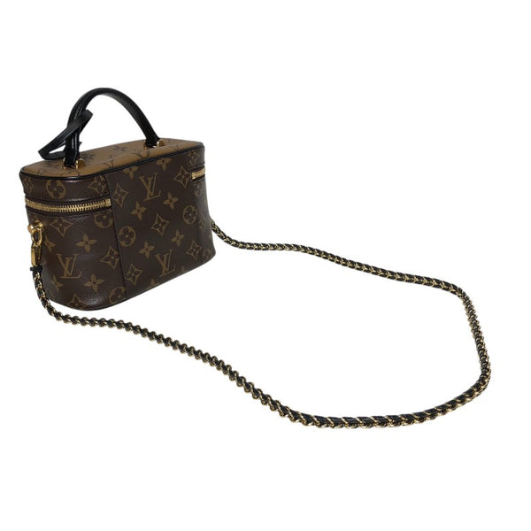 ルイ・ヴィトン LOUIS VUITTON ヴァニティNV PM M45165 ブラウン モノグラムキャンバス レディース ショルダーバッグ