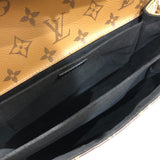 ルイ・ヴィトン LOUIS VUITTON ポシェット・メティスMM M44876 ブラウン　ゴールド金具 PVC レディース ショルダーバッグ