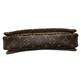 ルイ・ヴィトン LOUIS VUITTON ポシェット・メティスMM M44876 ブラウン　ゴールド金具 PVC レディース ショルダーバッグ
