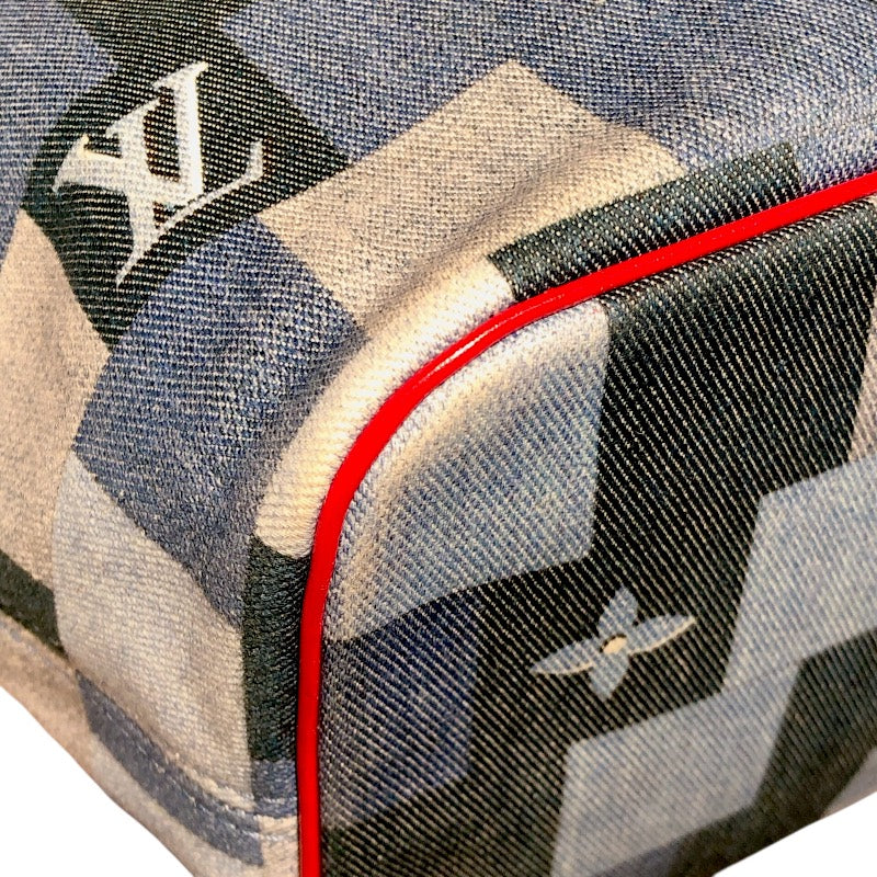ルイ・ヴィトン LOUIS VUITTON ネヴァーフルMM M44981 ゴールド金具 モノグラムデニム レディース トートバッグ