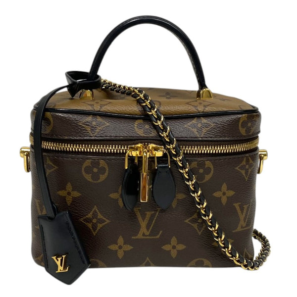 ルイ・ヴィトン LOUIS VUITTON ヴァニティNV PM M45165 モノグラム・リバース レディース ショルダーバッグ