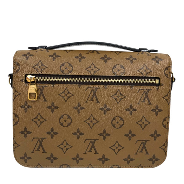 ルイ・ヴィトン LOUIS VUITTON ポシェット・メティスMM M44876 ブラウン モノグラム・リバース レディース ショルダーバッグ