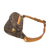 ルイ・ヴィトン LOUIS VUITTON バムバッグ M43644 ブラウン モノグラム メンズ ボディバッグ