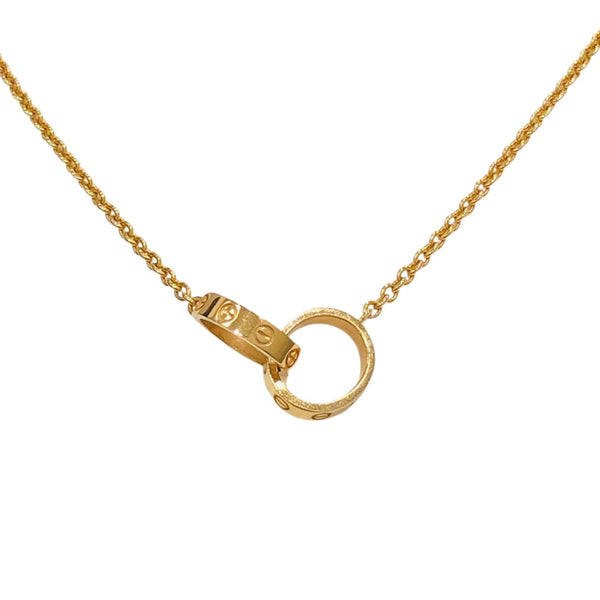 カルティエ Cartier ベビ―ラブネックレス ピンクゴールド 750 ジュエリー