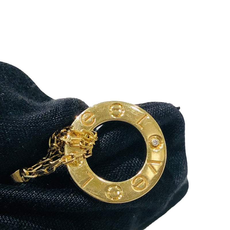 カルティエ Cartier ラブサークルブレスレット2Pダイヤ ゴールド 750 ダイヤモンド ジュエリー