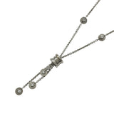 ブルガリ BVLGARI ビーゼロワンエレメントダイヤネックレス ホワイトゴールド K18WG ジュエリー