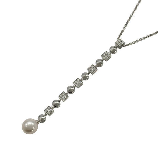 ブルガリ BVLGARI ルチアネックレス ホワイトゴールド K18WG ジュエリー