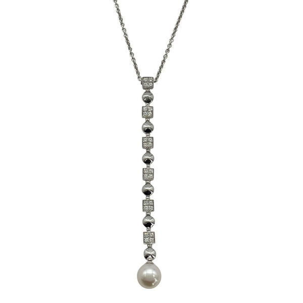 ブルガリ BVLGARI ルチアネックレス ホワイトゴールド K18WG ジュエリー