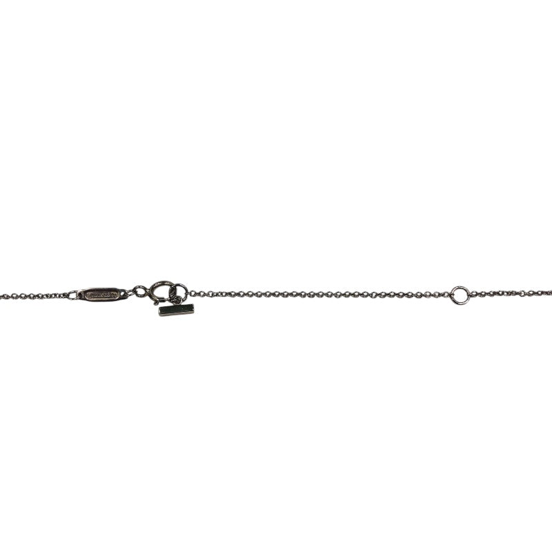 ティファニー TIFFANY＆CO Tスマイルネックレススモール ホワイトゴールド Au750 ジュエリー