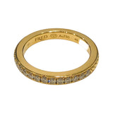 フレッド FRED フォース10 デュオリング イエローゴールド Au750 ジュエリー