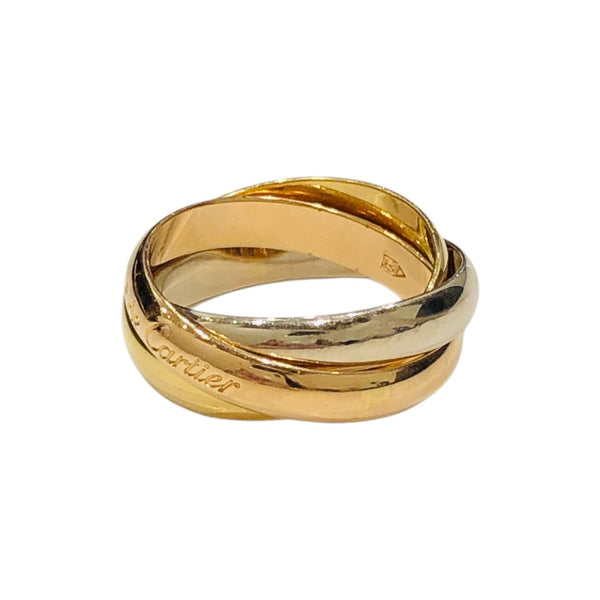カルティエ Cartier トリニティリング ピンクゴールド/ホワイトゴールド/イエローゴールド 750 ジュエリー
