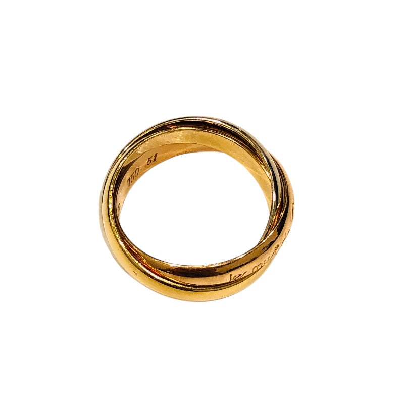 カルティエ Cartier トリニティリング ピンクゴールド/ホワイトゴールド/イエローゴールド 750 ジュエリー