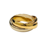 カルティエ Cartier トリニティリング ピンクゴールド/ホワイトゴールド/イエローゴールド 750 ジュエリー