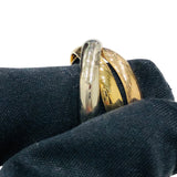 カルティエ Cartier トリニティリング ピンクゴールド/ホワイトゴールド/イエローゴールド 750 ジュエリー