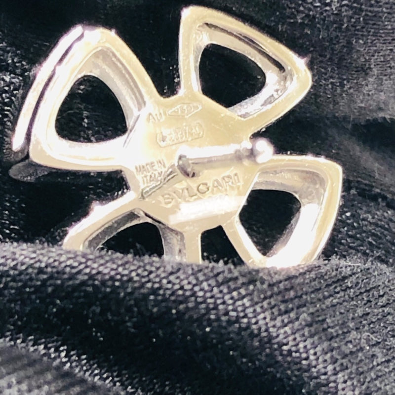 ブルガリ BVLGARI フィオレヴァーピアス オープンワーク ホワイトゴールド 750 ジュエリー