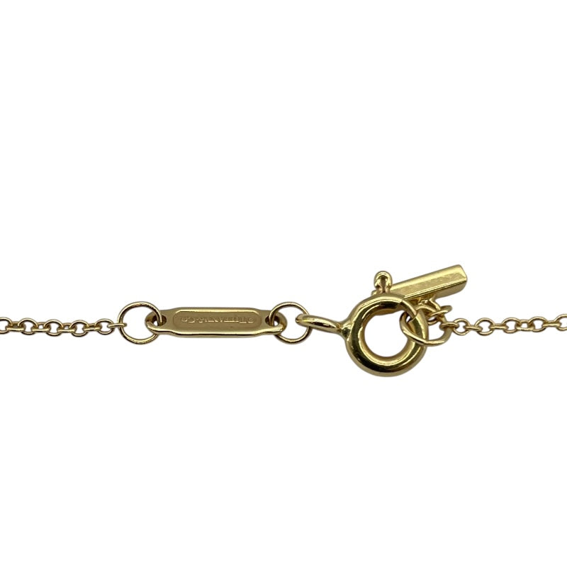 ティファニー TIFFANY＆CO Tスマイルネックレス スモール　 K18YG ジュエリー