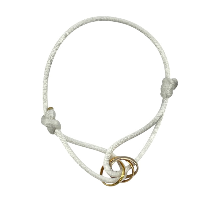 り*ん様 Cartier カルティエ トリニティ ブレスレット カルティエ Cartier トリニティブレスレット K18YG/K18PG/K18WG