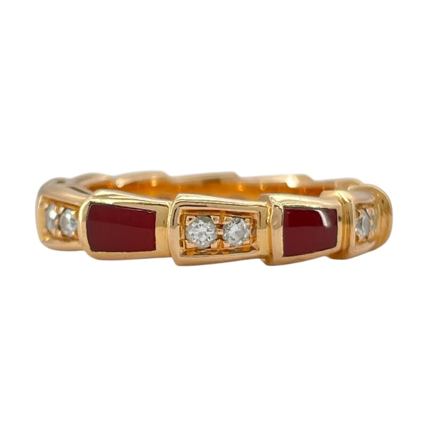ブルガリ BVLGARI セルペンティヴァイパーリング K18PG ジュエリー