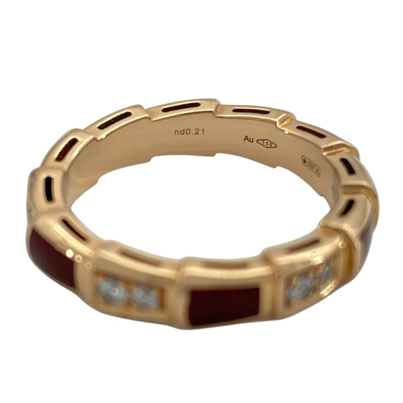 ブルガリ BVLGARI セルペンティヴァイパーリング K18PG ジュエリー