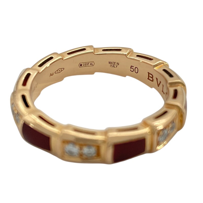 ブルガリ BVLGARI セルペンティヴァイパーリング K18PG ジュエリー