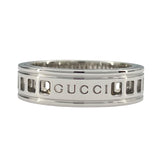 グッチ GUCCI スクロールリング K18WG ジュエリー