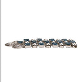 ブルガリ BVLGARI ルチアネックレス K18ホワイトゴールド ブルートパーズ/ダイヤモンド ジュエリー