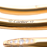 カルティエ Cartier ジュストアンクル　ダイヤブレスダブル K18ピンクゴールド ダイヤモンド ジュエリー