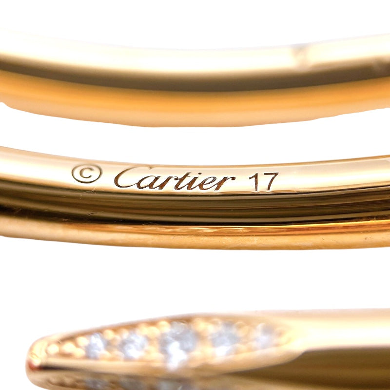 カルティエ Cartier ジュストアンクル　ダイヤブレスダブル K18ピンクゴールド ダイヤモンド ジュエリー