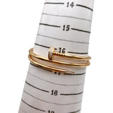 カルティエ Cartier ジュストアンクル　ダイヤブレスダブル K18ピンクゴールド ダイヤモンド ジュエリー