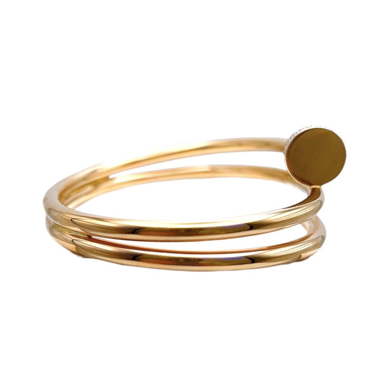 カルティエ Cartier ジュストアンクル　ダイヤブレスダブル K18ピンクゴールド ダイヤモンド ジュエリー