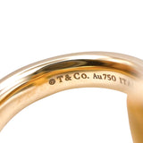 ティファニー TIFFANY＆CO Tワンワイドリング K18ピンクゴールド ジュエリー