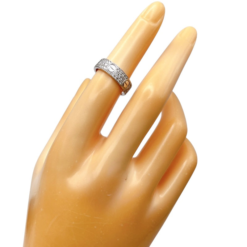 中古】 カルティエ CARTIER K18 リング 指輪 12.5号 ＃53 ラブ