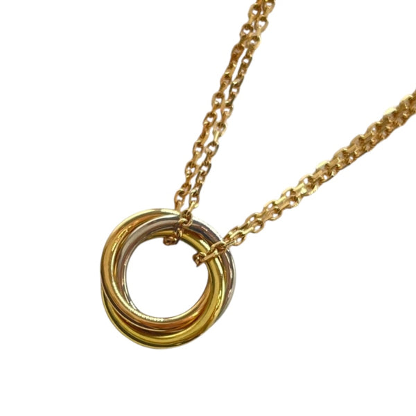 カルティエ Cartier トリニティネックレスミニ ピンクゴールド 750 ジュエリー