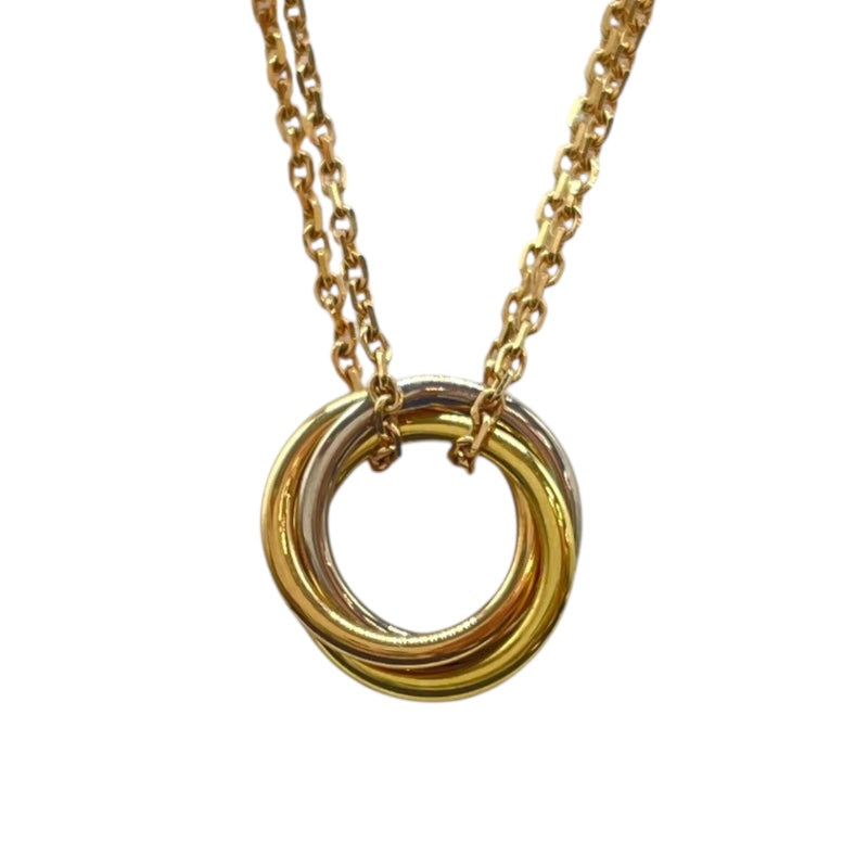 カルティエ Cartier トリニティネックレスミニ ピンクゴールド 750 ジュエリー