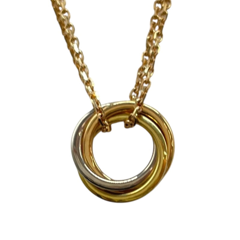 カルティエ Cartier トリニティネックレスミニ ピンクゴールド 750 ジュエリー