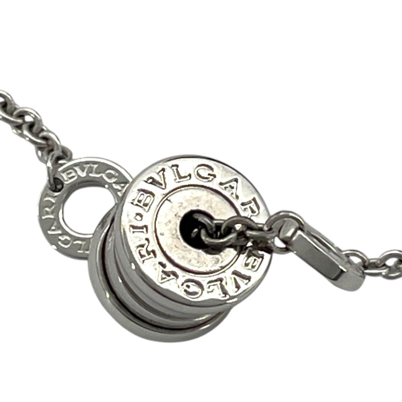ブルガリ BVLGARI ビーゼロワンエレメントブレス ホワイトゴールド Au750 ジュエリー