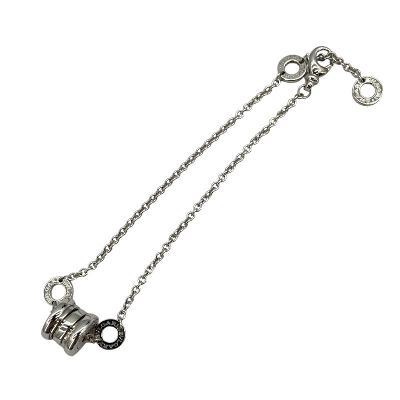 ブルガリ BVLGARI ビーゼロワンエレメントブレス ホワイトゴールド Au750 ジュエリー
