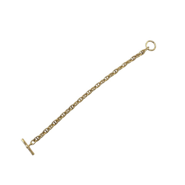 エルメス HERMES シェーヌダンクルブレス ゴールド 750YG アクセサリー