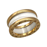 ブルガリ BVLGARI ビーゼロワンリング2バンド 750PG ジュエリー