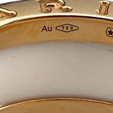 ブルガリ BVLGARI ビーゼロワンリング2バンド 750PG ジュエリー