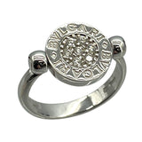 ブルガリ BVLGARI ブルガリブルガリフリップリング 750WG ジュエリー