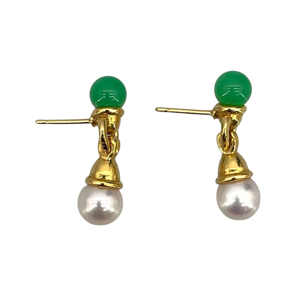 ミキモト MIKIMOTO ピアス K18YG/パール ジュエリー