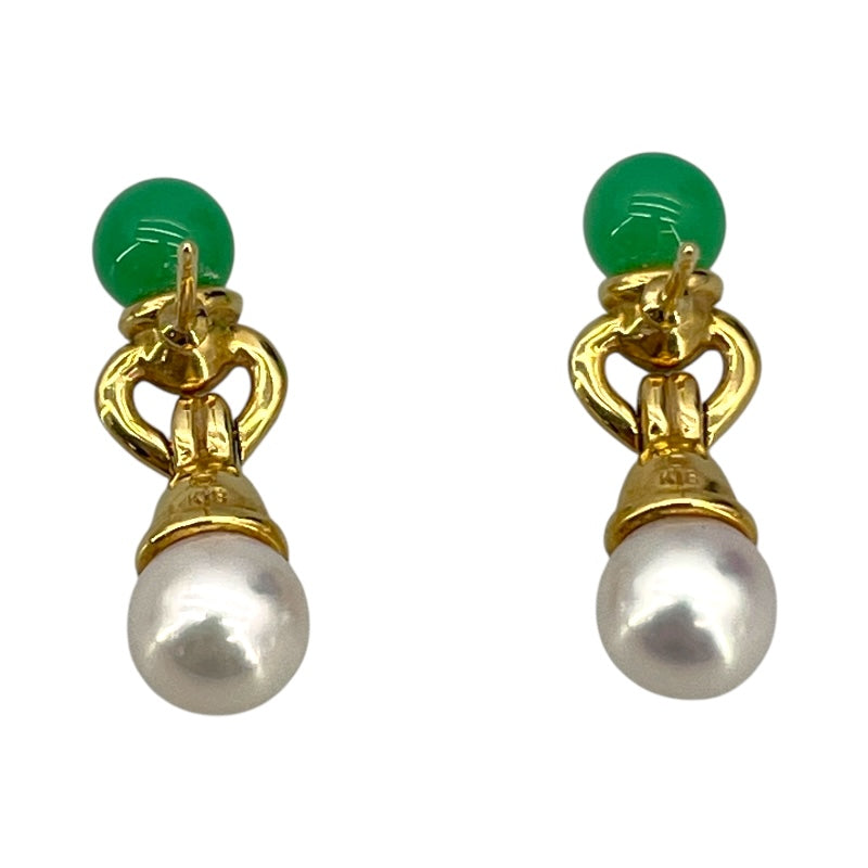 ミキモト MIKIMOTO ピアス K18YG/パール ジュエリー
