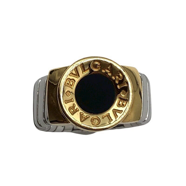 ブルガリ BVLGARI トゥボガスリング K18/SS ジュエリー