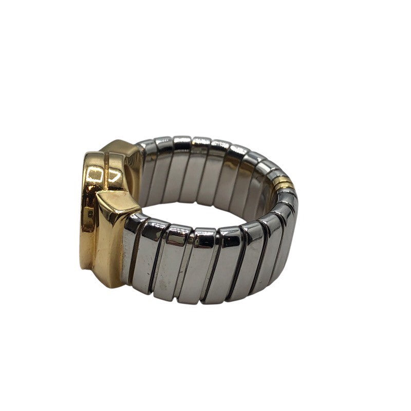 ブルガリ BVLGARI トゥボガスリング K18/SS ジュエリー
