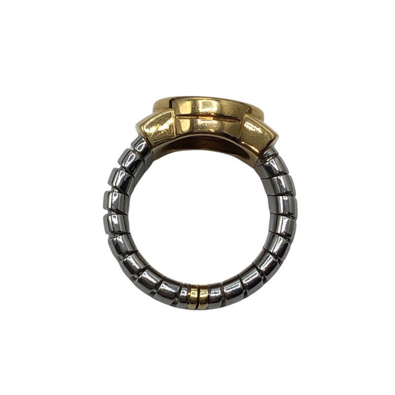 ブルガリ BVLGARI トゥボガスリング K18/SS ジュエリー