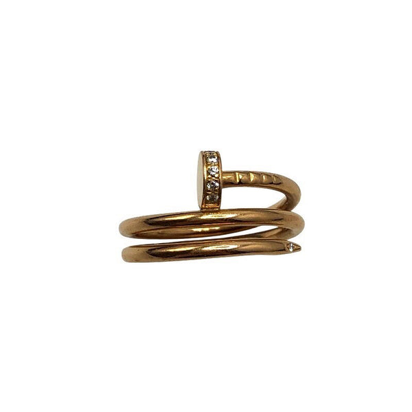 カルティエ Cartier ジュストアンクルダイヤリングSM K18ピンクゴールド ジュエリー
